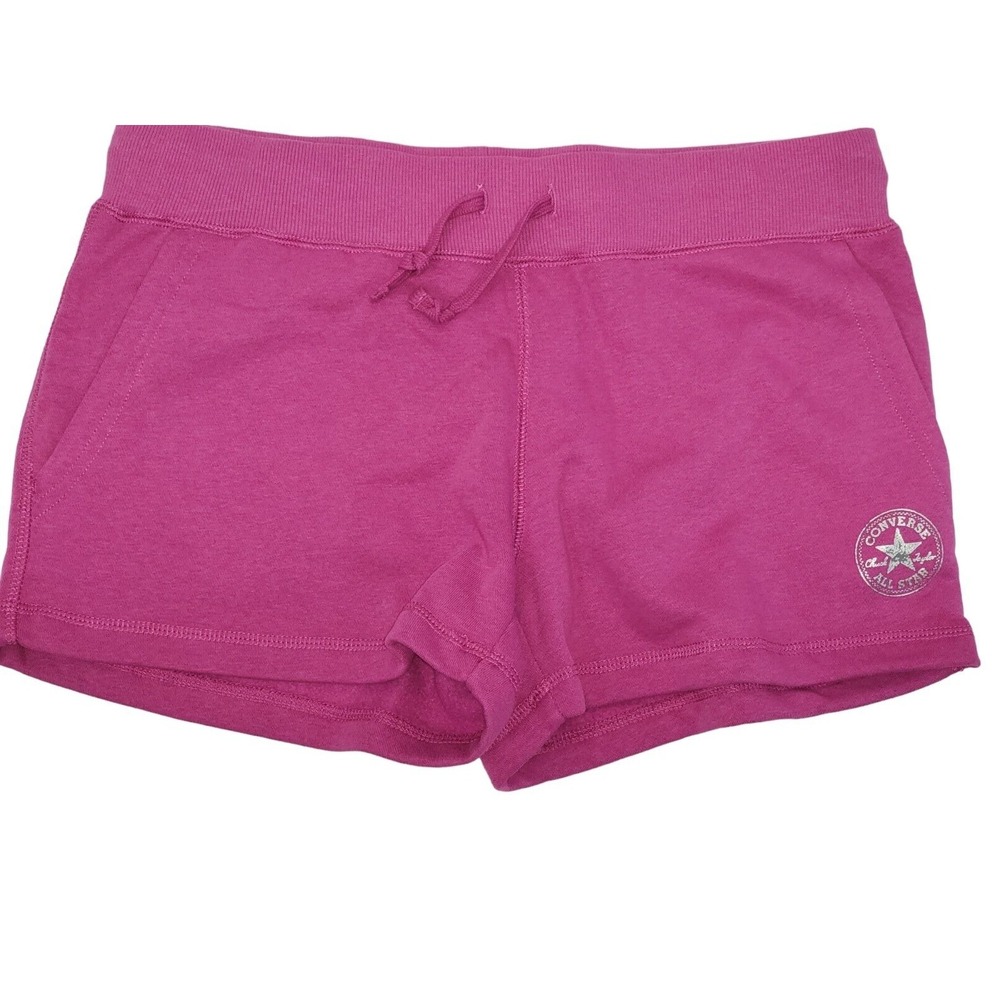 Converse Chuck Taylor All Star Women's Pink Sweatโ Shorts Workout Casual Size M